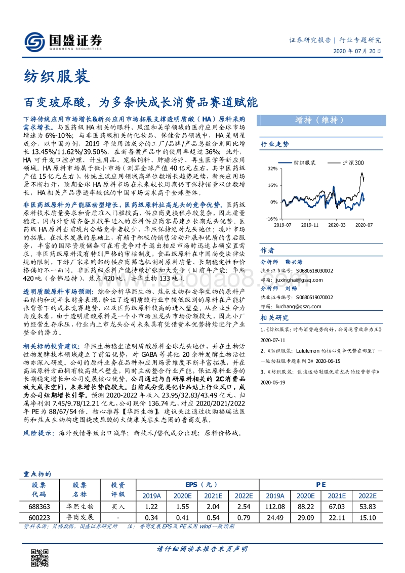百变玻尿酸，为多条快成长消费品赛道赋能.pdf_第1页