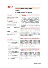 2019年中国新能源汽车电机行业概览.pdf
