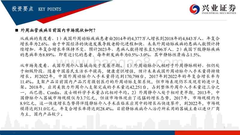 外周血管介入市场深度：市场处于发展早期阶段，国产企业蓄力待发.pdf_第2页