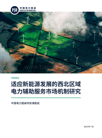 适应新能源发展的西北区域电力辅助服务市场机制研究.pdf