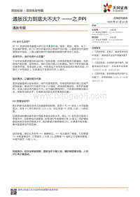 通胀压力到底大不大？之PPI通胀专题.pdf