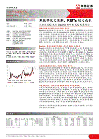 从全球IDC龙头Equinix看中美IDC发展路径：乘数字化之浪潮，REITs助力成长.pdf