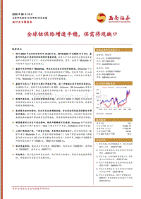 钴行业专题报告：全球钴供给增速平稳，供需将现缺口.pdf