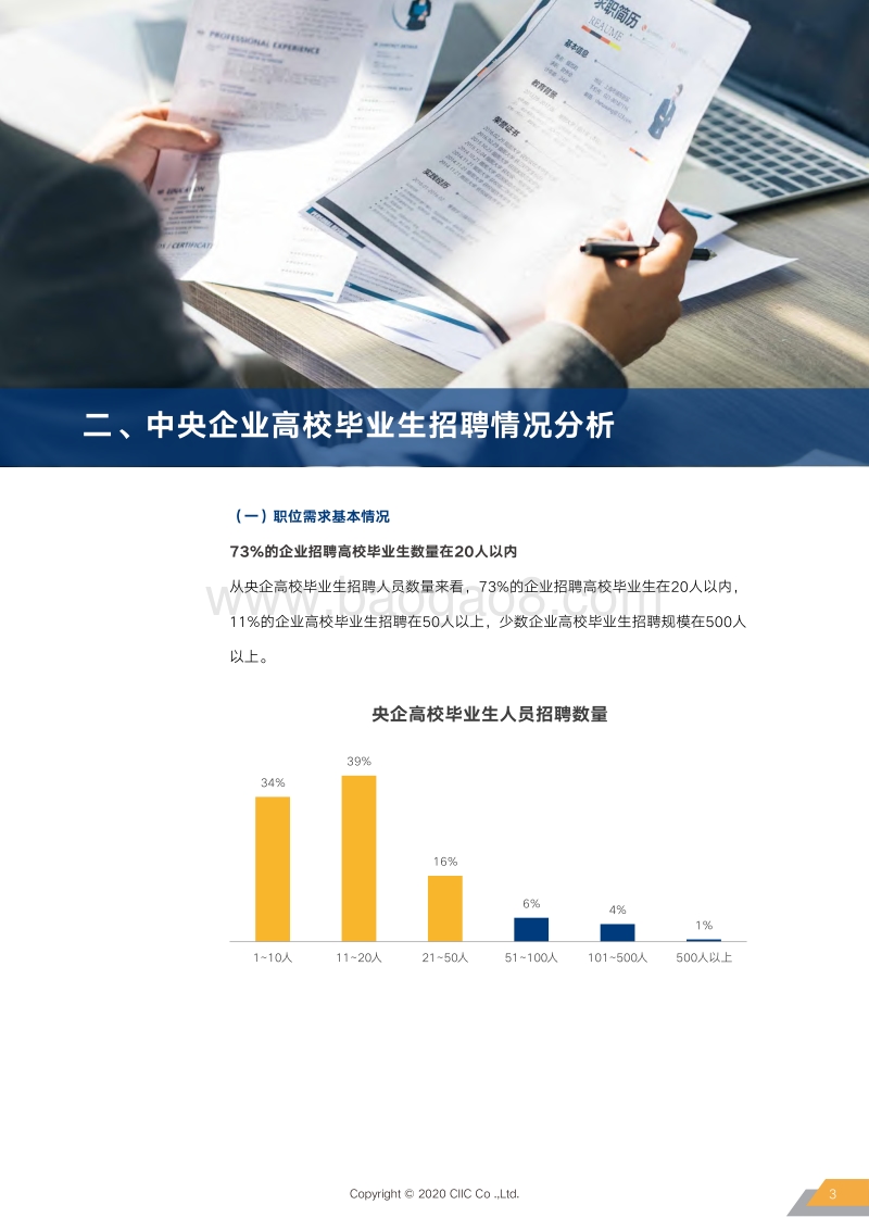 2020春招季中央企业与高校毕业生就业供需情况分析报告.pdf_第5页