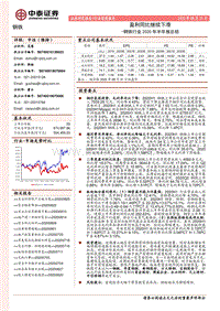 钢铁行业2020年半年报总结：盈利同比继续下滑.pdf