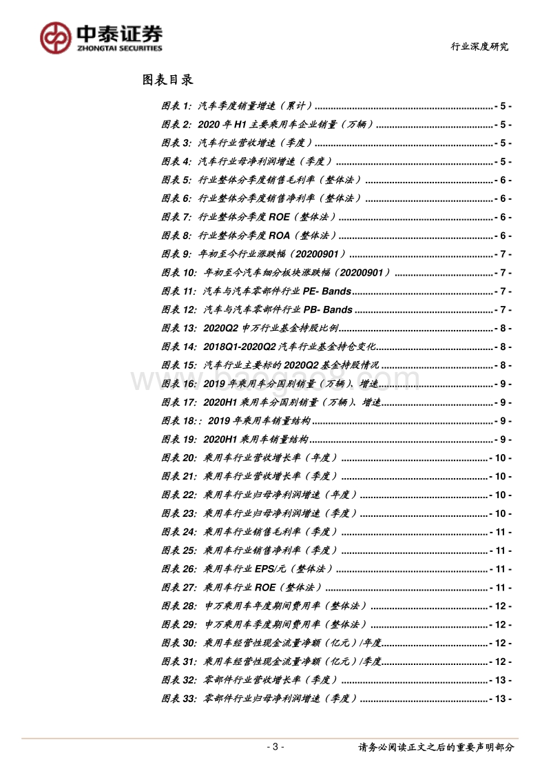 汽车行业2020H1财报总结.pdf_第3页