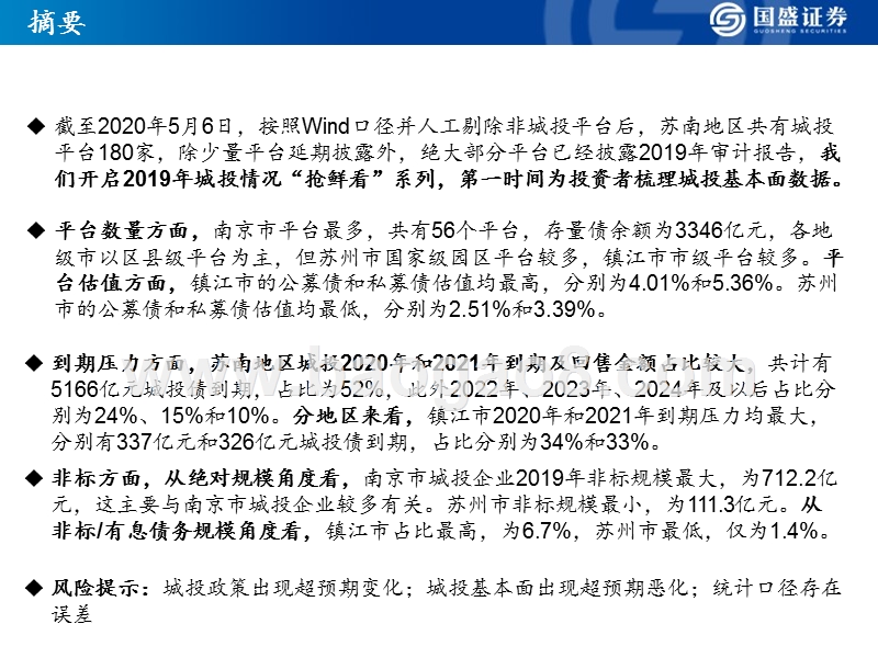 2019城投情况“抢鲜看”：苏南篇.pptx_第2页