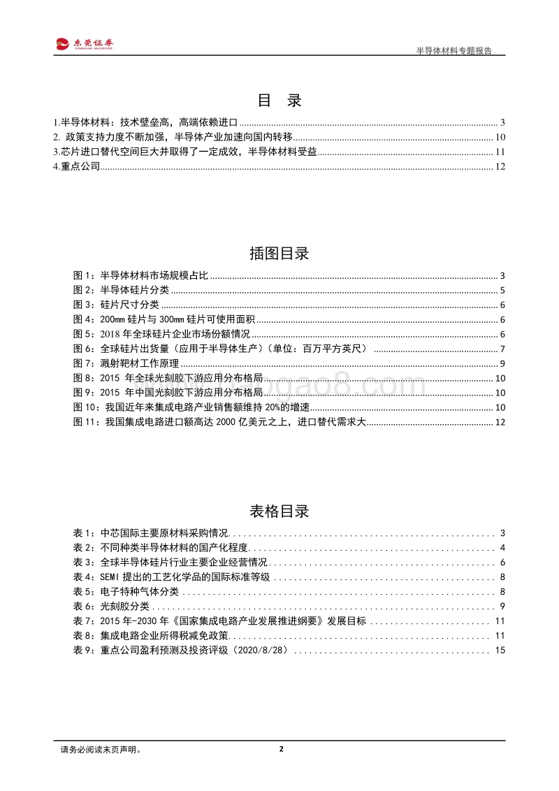 半导体材料专题报告：走在增强内循环的路上.pdf_第2页