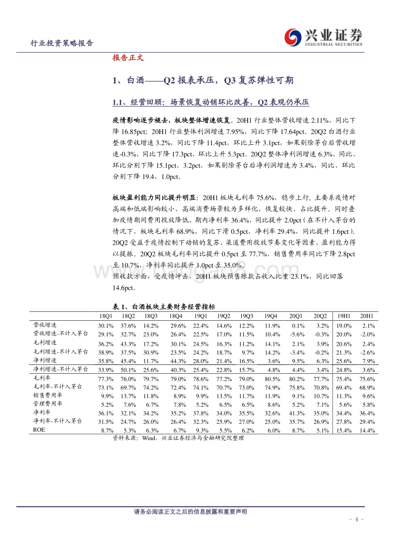 食品饮料行业投资策略报告：场景复苏有弹性，板块分化在途中.pdf_第4页
