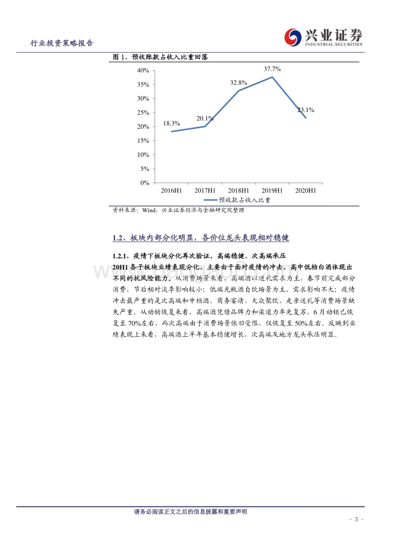 食品饮料行业投资策略报告：场景复苏有弹性，板块分化在途中.pdf_第5页