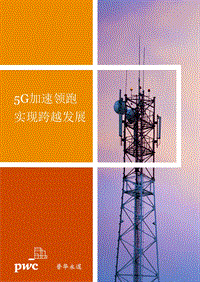 5G加速领跑，实现跨越发展.pdf