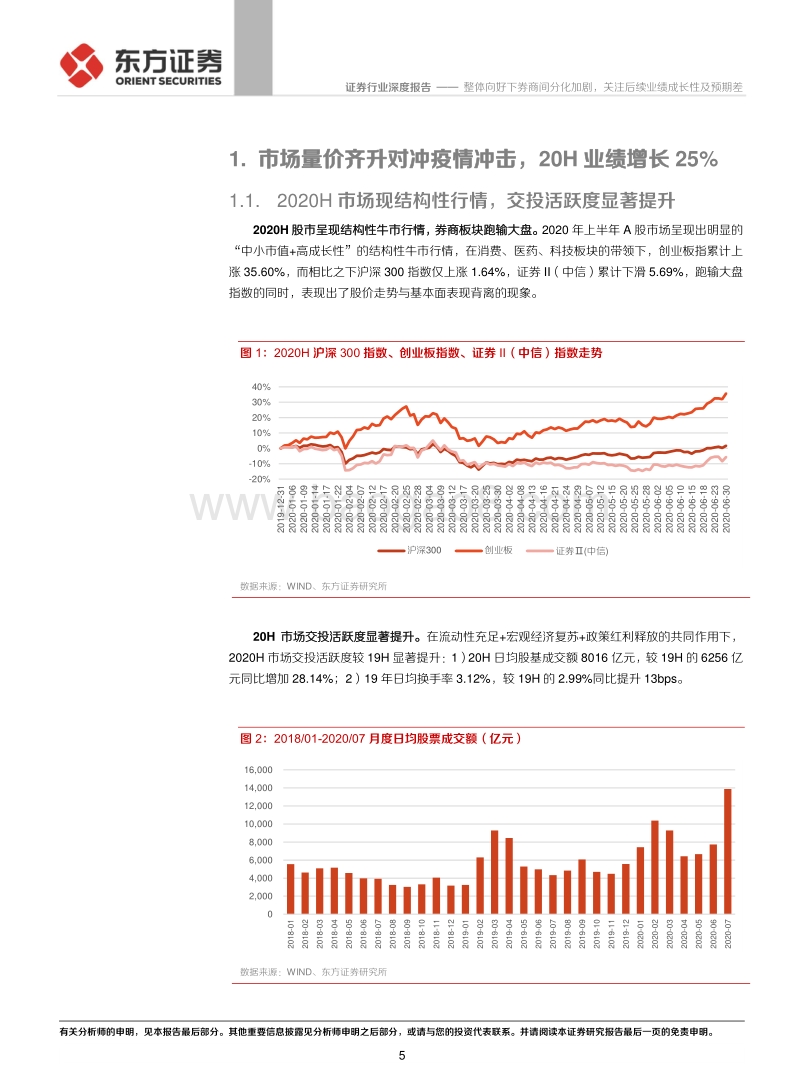 证券行业2020年半年报综述.pdf_第5页