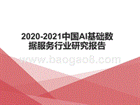 2020-2021中国AI基础数据服务行业研究报告.pptx