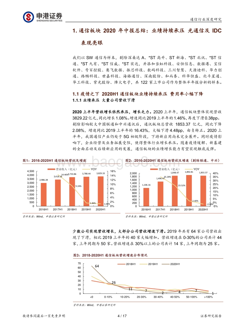 通信板块2020年中报总结.pdf_第4页