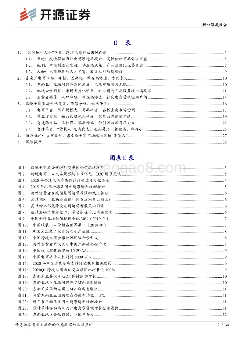 跨境电商专题：东南亚蓝海千帆竞渡，社交单页电商轻舟御风.pdf_第2页