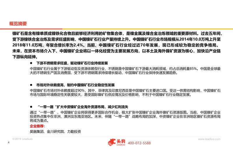 2019年中国镍矿石行业概览.pdf_第4页