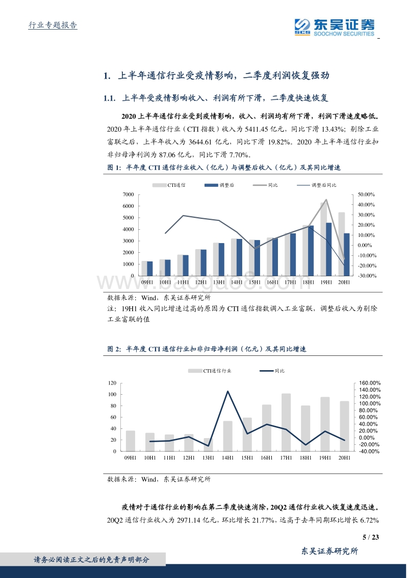通信行业2020中报综述.pdf_第5页