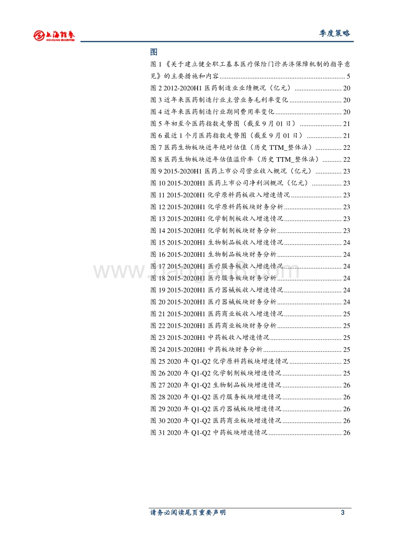 2020年医药行业秋季投资策略.pdf_第3页