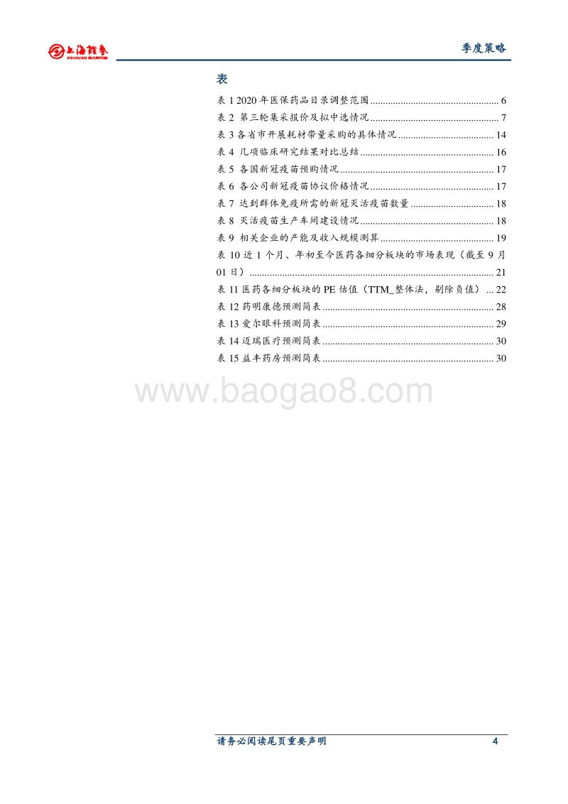 2020年医药行业秋季投资策略.pdf_第4页