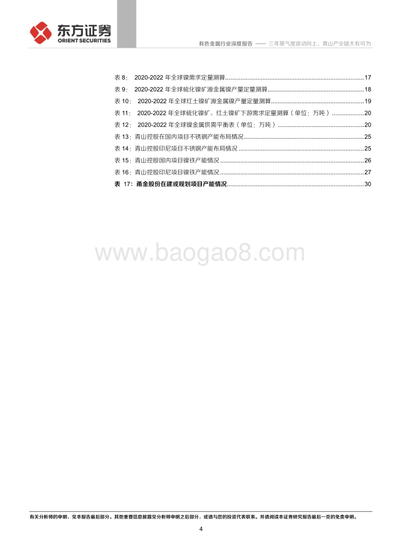 镍资源卡位战专题二：全球供需大格局：三年景气度波动向上，青山产业链大有可为.pdf_第4页
