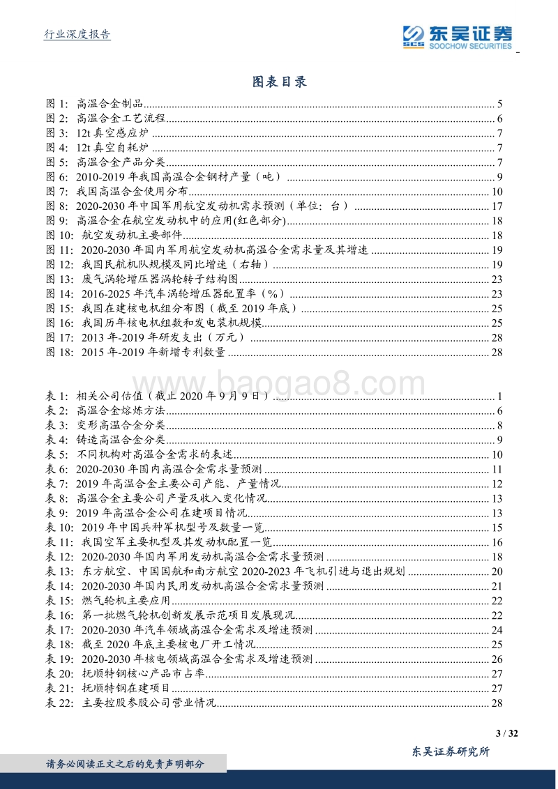 钢铁行业深度报告：高温合金：军工材料独领风骚，优质龙头价值重估.pdf_第3页