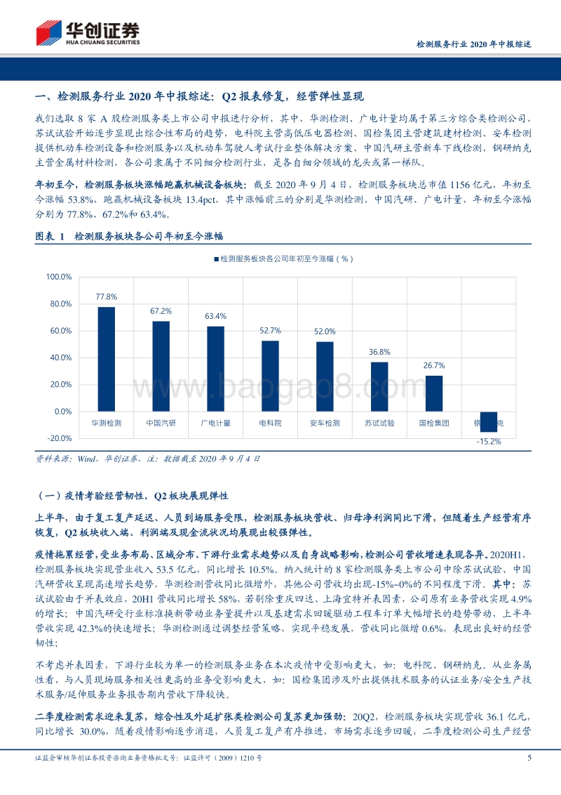 检测服务行业2020年中报综述.pdf_第5页