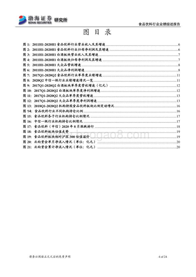 食品饮料行业2020年半年报综述.pdf_第4页