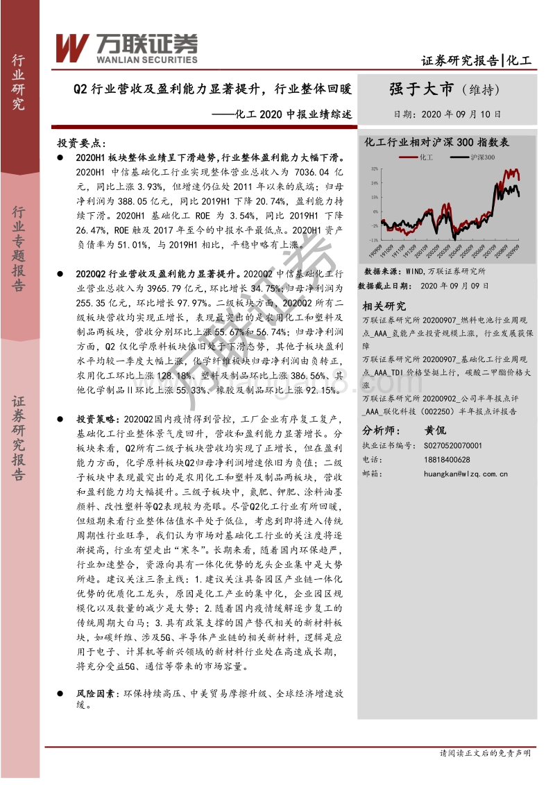 化工2020中报业绩综述.pdf_第1页