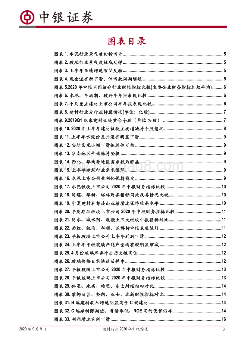 建材行业2020年中报综述.pdf_第3页