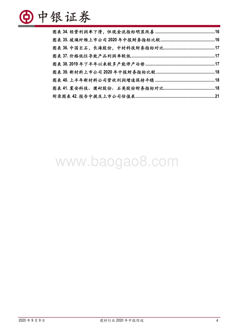 建材行业2020年中报综述.pdf_第4页