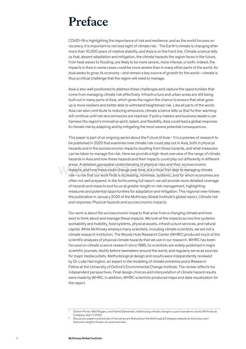 亚洲的气候风险与应对措施：研究预览（英文版）.pdf_第4页