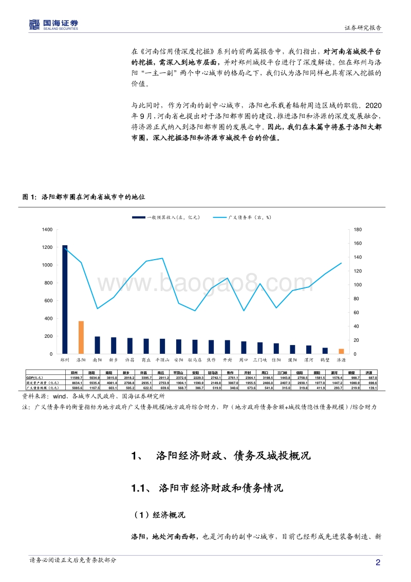 河南信用债深度挖掘系列之三：洛阳都市圈城投深度解读.pdf_第2页