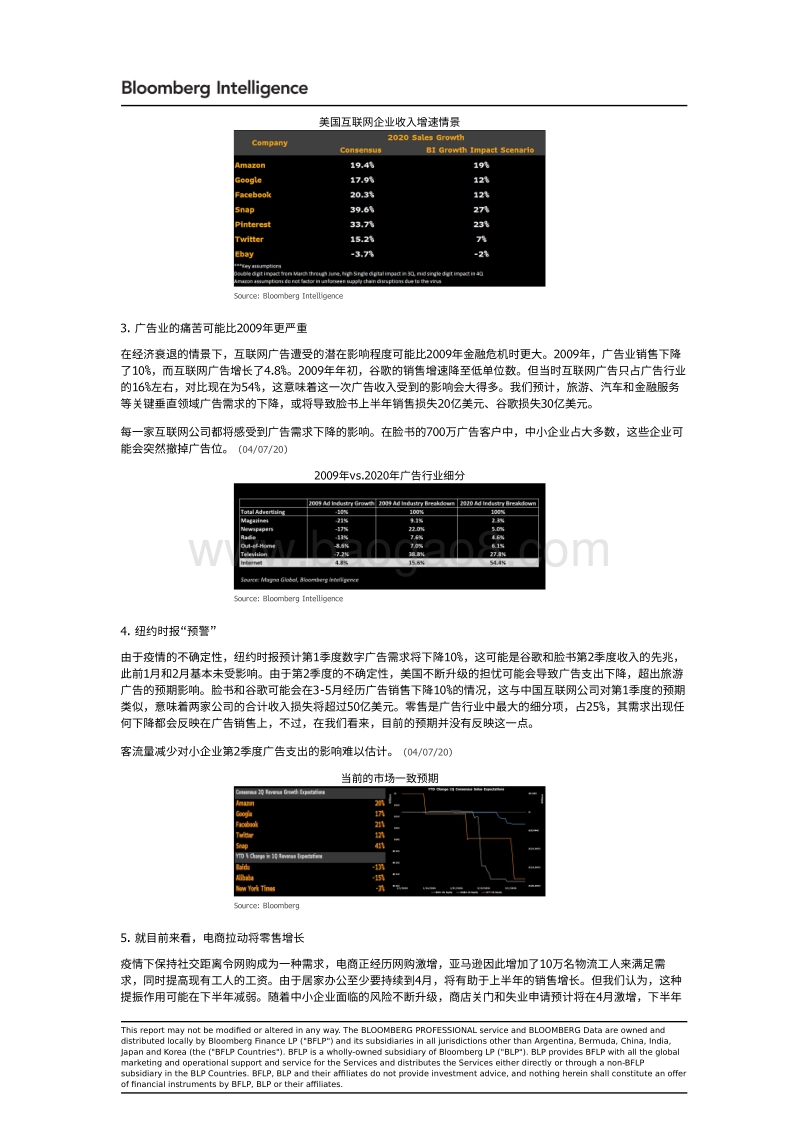 新冠疫情对全球互联网媒体行业前景的影响.pdf_第2页