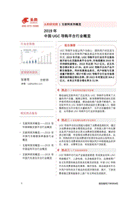 2019年中国UGC导购平台行业概览.pdf