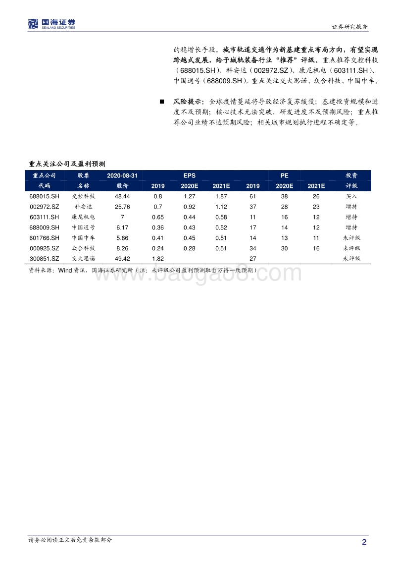 交通强国先行，城轨迎黄金发展机遇期.pdf_第2页
