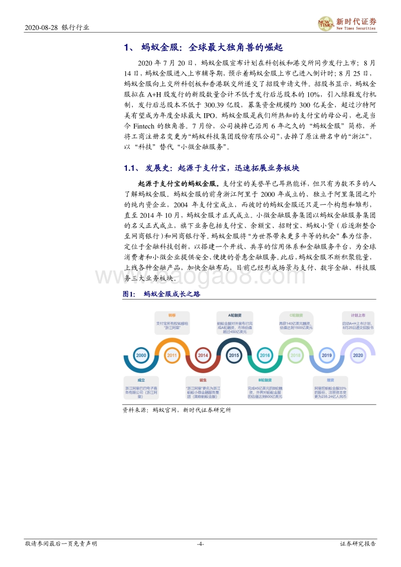 蚂蚁金服：见证蚂蚁成为大象之路.pdf_第4页