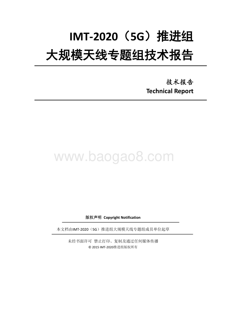 大规模天线专题组技术报告.pdf_第1页