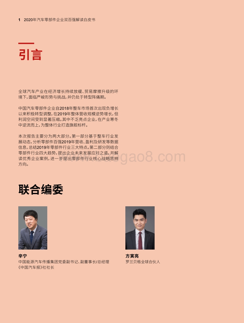 2020年汽车零部件企业双百强解读白皮书.pdf_第2页