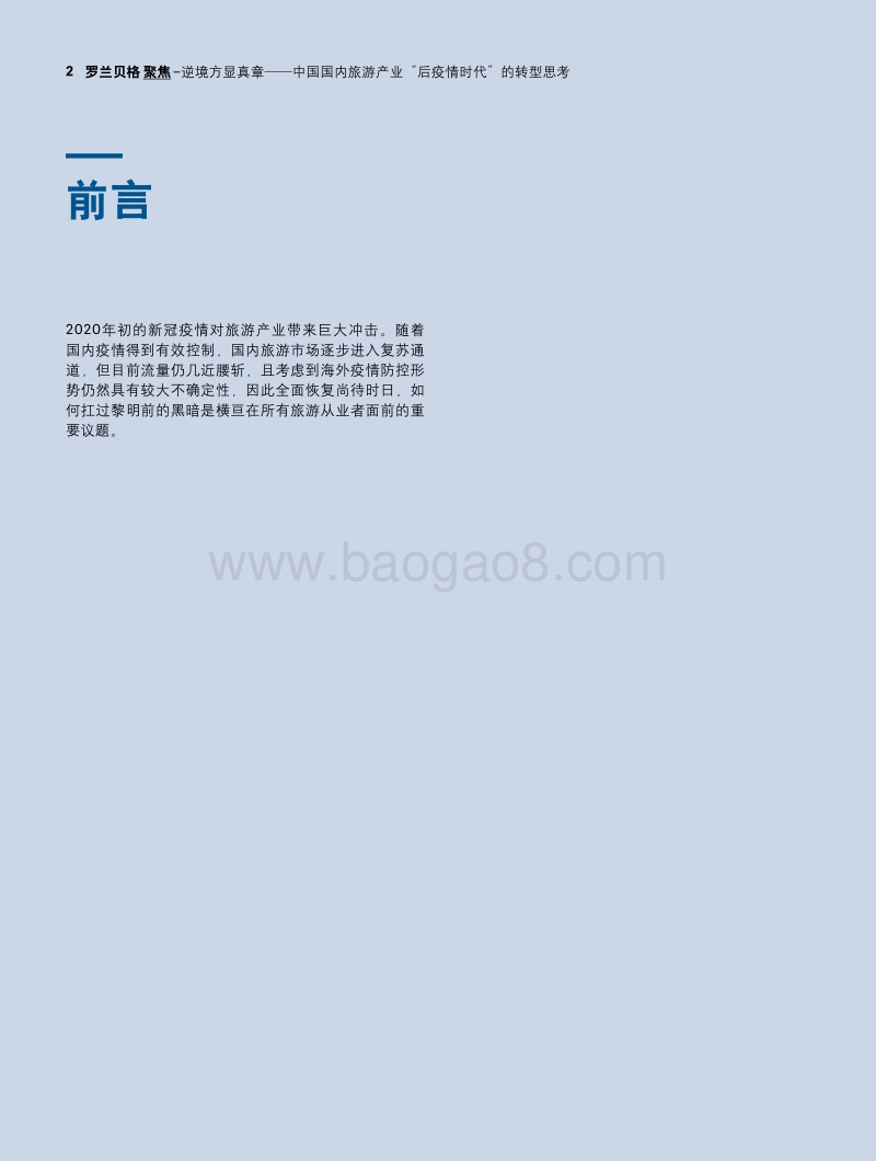 中国国内旅游产业“后疫情时代”的转型思考.pdf_第2页