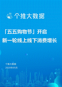 “五五购物节”消费洞察报告.pdf