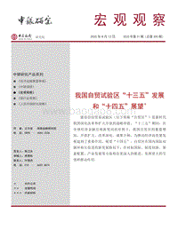 我国自贸试验区“十三五”发展和“十四五”展望.pdf