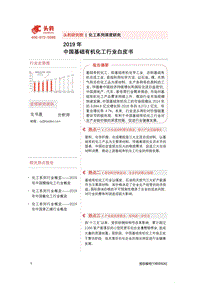 2019年中国基础有机化工行业白皮书.pdf