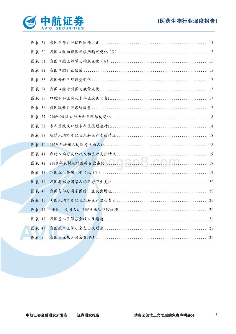 口腔医疗行业报告：口中有真“利”，发展迎新机.pdf_第5页
