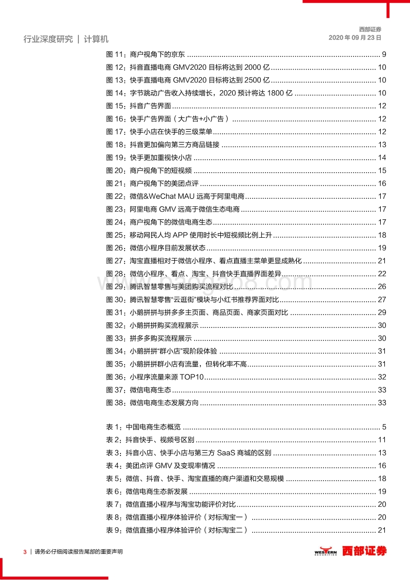 加速视频化、电商化，第三方SaaS平台畅享微信电商alpha（上）：微信电商呈多样化发展态势，有望拓宽SaaS产业发展空间.pdf_第3页