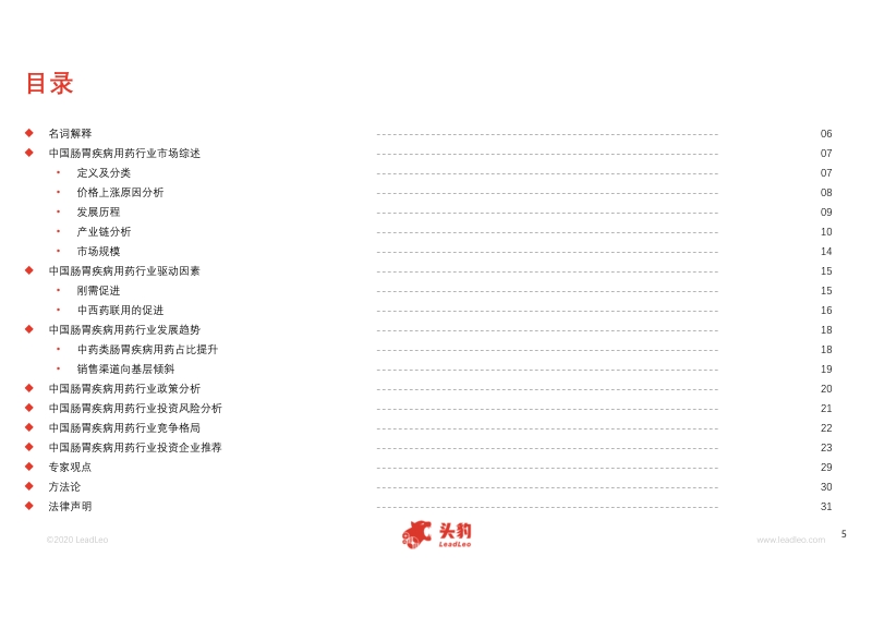 2020年中国肠胃疾病用药行业概览.pdf_第5页