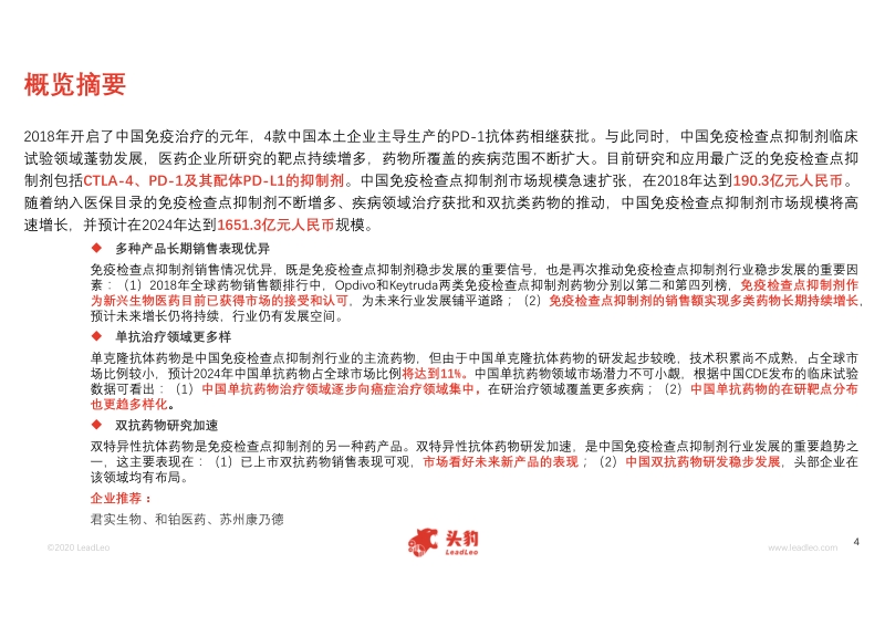 2020年中国免疫检查点抑制剂行业概览.pdf_第4页