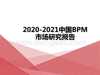 2020-2021中国BPM市场研究报告.pptx