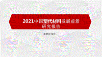 2021中国塑代材料发展前景研究报告.pptx