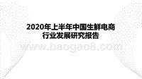 2020年上半年中国生鲜电商行业发展研究报告.pptx
