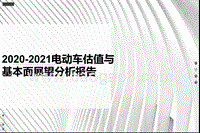 2020-2021电动车估值与基本面展望分析报告.pptx